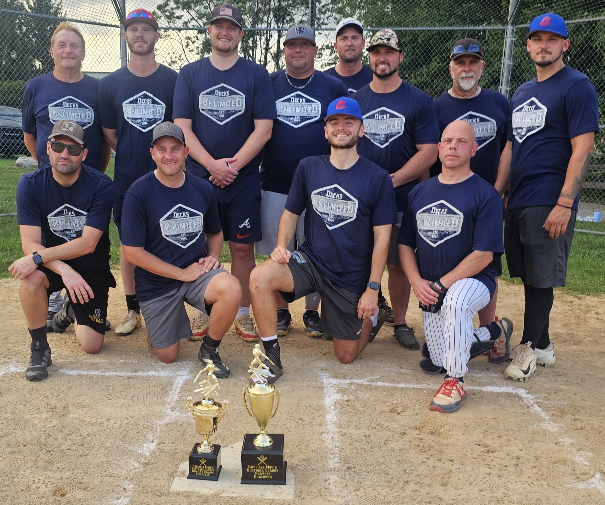 Winning Softball team